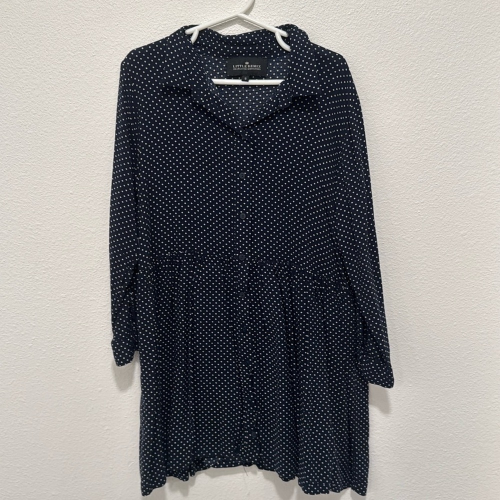 Little Remix polka dot dress. Size 8